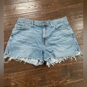 Madewell relaxed denim shorts